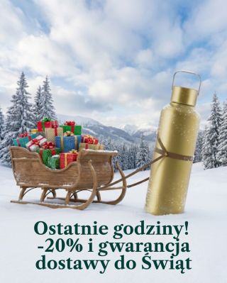 ⏰ LAST CALL 🎄 To już ostatnie godziny, żeby zamówić prezenty na Święta bez stresu. 👉 Tylko dziś do północy: ✨ –20% na cały...